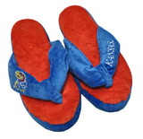 Kansas Jayhawks Slipper - Women Thong Flip Flop - (1 Pair)