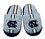 North Carolina Tar Heels Slipper - Youth 8-16 Size 5-6 Stripe - (1 Pair) - L