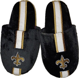 New Orleans Saints Slipper - Youth 8-16 Size 3-4 Stripe - (1 Pair)