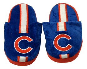 Chicago Cubs Slipper - Youth 8-16 Size 5-6 Stripe - (1 Pair)