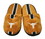 Texas Longhorns Slipper - Youth 8-16 Size 5-6 Stripe - (1 Pair) - L