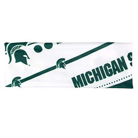 Michigan State Spartans Headband Stretch Patterned