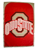 Ohio State Buckeyes Fan Flag Pre 2014 Logo
