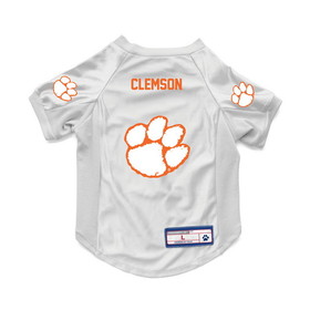 Clemson Tigers Pet Jersey Stretch Size XL