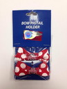 Ohio State Buckeyes Bow Pigtail Holder Current Logo