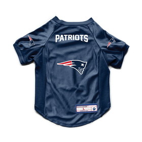 New England Patriots Pet Jersey Stretch Size M