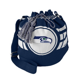 Seattle Seahawks Bag Ripple Drawstring Bucket Style