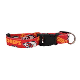 Kansas City Chiefs Pet Collar Size M
