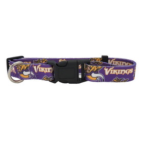 Minnesota Vikings Pet Collar Size M