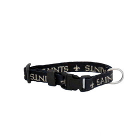 New Orleans Saints Pet Collar Size M