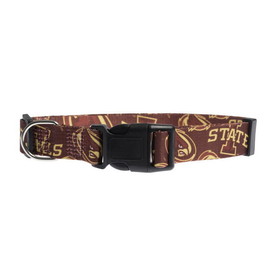 Iowa State Cylcones Pet Collar Size M