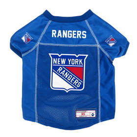 New York Rangers Pet Jersey Size XS