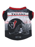 Houston Texans Pet Performance Tee Shirt Size L