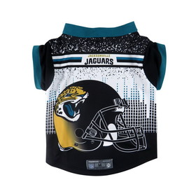 Jacksonville Jaguars Pet Performance Tee Shirt Size XS