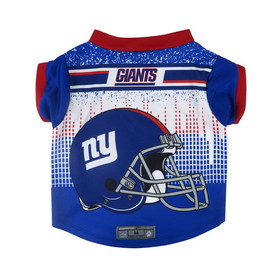 New York Giants Pet Performance Tee Shirt Size XL