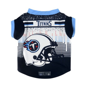 Tennessee Titans Pet Performance Tee Shirt Size XS