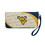 WEST VIRGINIA MOUNTAINEERS WALLET CURVE ORGANIZER STYLE