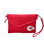 Kansas City Chiefs Purse Pebble Fold Over Crossbody Light Red