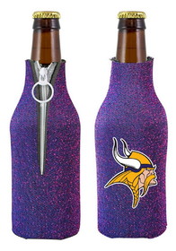 Minnesota Vikings Bottle Suit Holder Glitter Purple