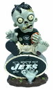 New York Jets Zombie On Logo Figurine