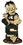 Michigan State Spartans Zombie Figurine - On Logo w/Football