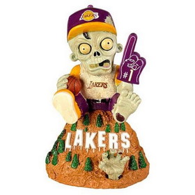 Los Angeles Lakers Zombie Figurine - On Logo CO