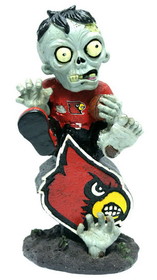 Louisville Cardinals Zombie Figurine On Logo with Football