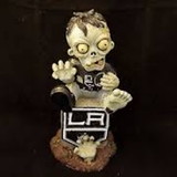 Los Angeles Kings Zombie Figurine - On Logo
