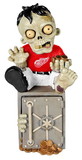 Detroit Red Wings Zombie Figurine Bank