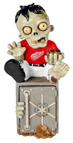 Detroit Red Wings Zombie Figurine Bank CO