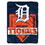 Detroit Tigers Blanket 60x80 Raschel Home Plate Design