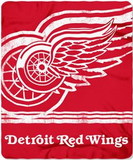 Detroit Red Wings Blanket 50x60 Fleece Fade Away Design