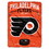 Philadelphia Flyers Blanket 60x80 Raschel Inspired Design