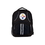Pittsburgh Steelers Backpack Captain Style Black and Black
