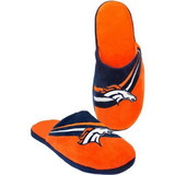Denver Broncos Slipper - Big Logo Stripe (1 Pair) CO