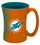 Miami Dolphins Coffee Mug - 14 oz Mocha