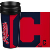 Cleveland Indians Travel Mug 14oz Full Wrap Style Hype Design