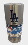 Los Angeles Dodgers Travel Tumbler 20oz Ultra Silver CO