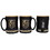 Vegas Golden Knights Coffee Mug 14oz Sculpted Relief Black