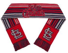 St. Louis Cardinals Glitter Stripe Scarf