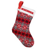 Wisconsin Badgers Basic Holiday Stocking - 2015