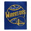 Golden State Warriors Blanket 50x60 Raschel Blacktop Design