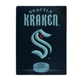 Seattle Kraken Blanket 60x80 Raschel Inspired Design