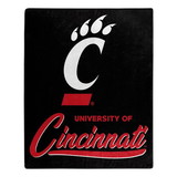 Cincinnati Bearcats Blanket 50x60 Raschel Signature Design