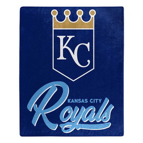 Kansas City Royals Blanket 50x60 Raschel Signature Design
