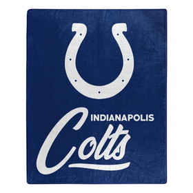 Indianapolis Colts Blanket 50x60 Raschel Signature Design
