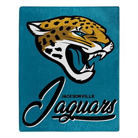 Jacksonville Jaguars Blanket 50x60 Raschel Signature Design