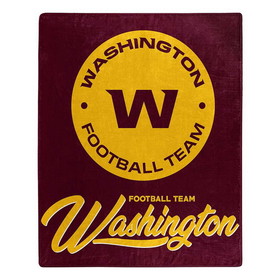 Washington Football Team Blanket 50x60 Raschel Signature Design