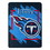 Tennessee Titans Blanket 46x60 Micro Raschel Dimensional Design Rolled