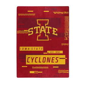 Iowa State Cyclones Blanket 60x80 Raschel Digitize Design
